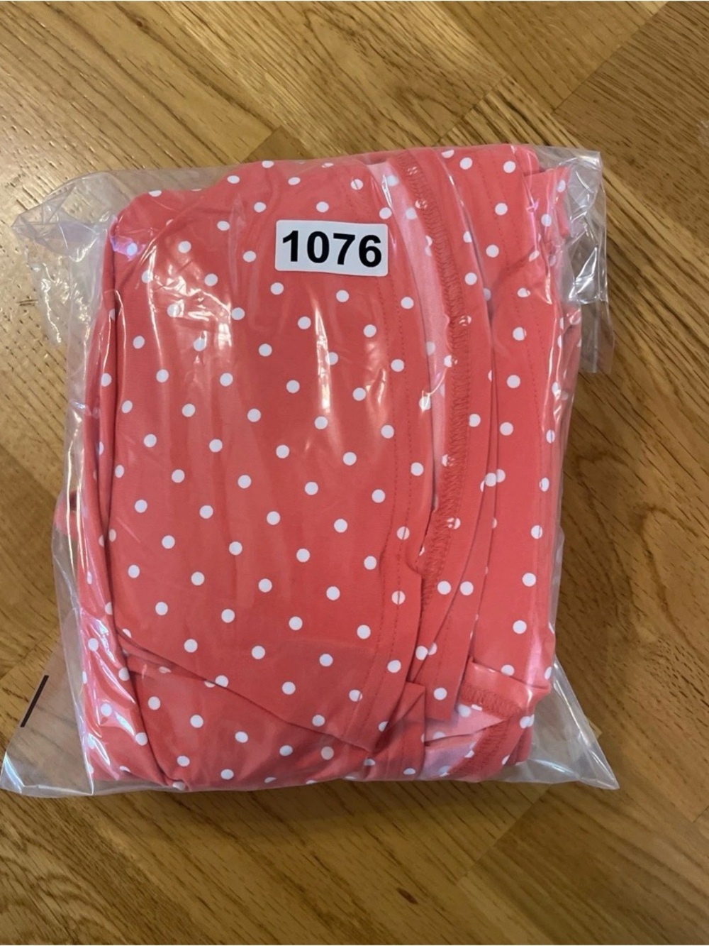 Lands’ End Coral Polka Dot Tankini Top & Swim Skirt Bottom Set Size 14 NWT - Picture 14 of 14